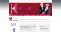 Desktop Screenshot of karvawong.com.au